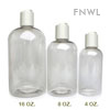 16 oz. PET Boston Round Bottles With Disc Caps 16 oz. PET Boston Round Bottles With Disc Caps